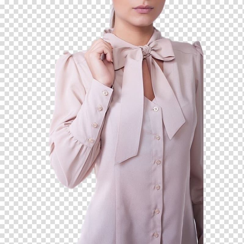 Blouse Clothes hanger Silk Crêpe Dress shirt, dress shirt transparent background PNG clipart