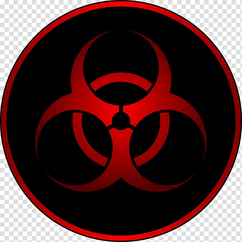 Hazard symbol Biological hazard Sign, symbol transparent background PNG clipart