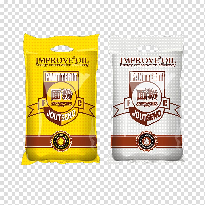 Flour Packaging and labeling Steamed bread Powder, Bread powder flour packaging transparent background PNG clipart