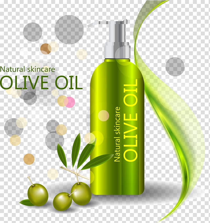 Cosmetics Olive oil Advertising, Olive oil cosmetics transparent background PNG clipart