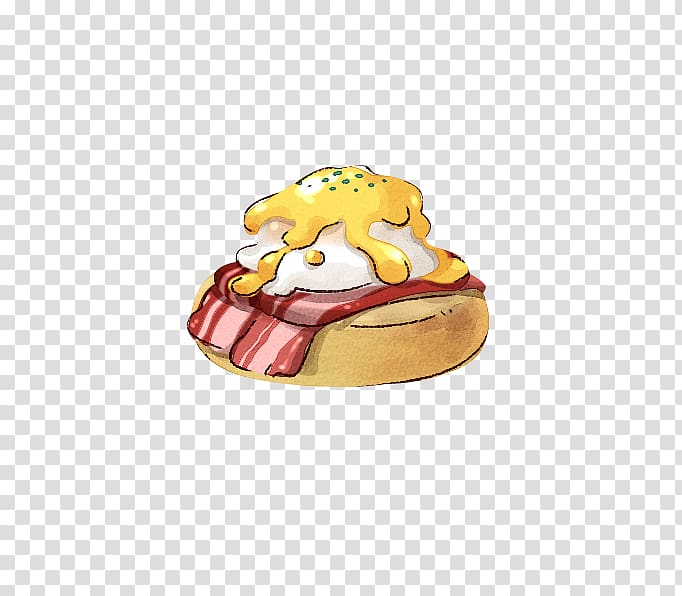 Hamburger Bacon, egg and cheese sandwich Hot dog Breakfast, Egg bacon package transparent background PNG clipart