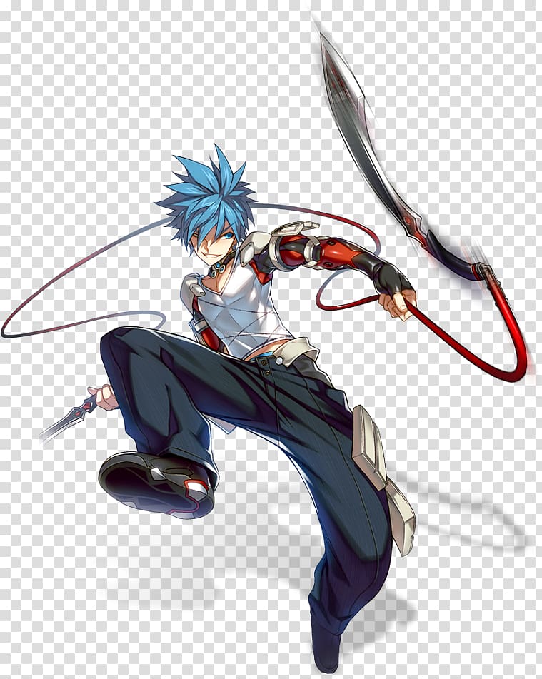 Closers Character Elsword Anime Model sheet, Anime transparent background PNG clipart