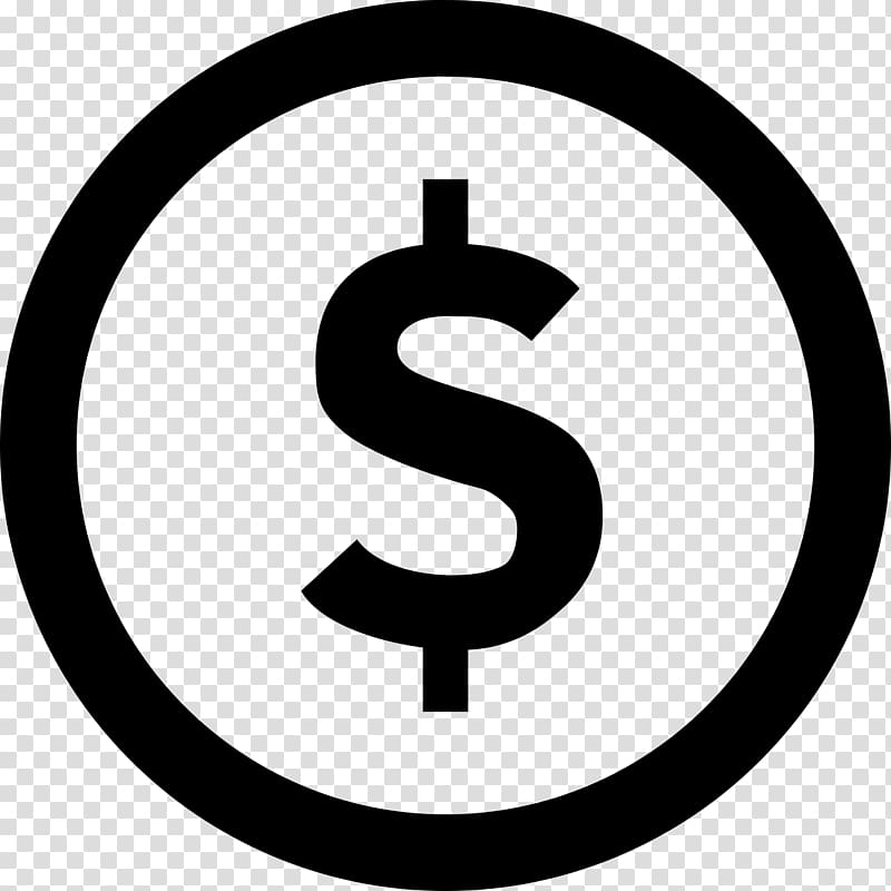 Dollar sign Icon, Dpllar Sign transparent background PNG clipart