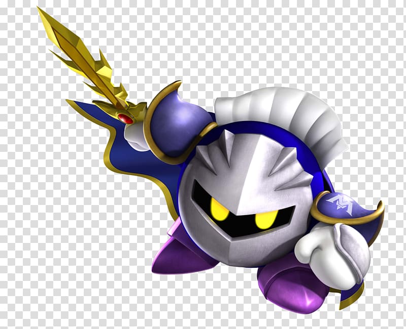 Meta Knight Kirby\'s Adventure Kirby\'s Return to Dream Land Kirby: Canvas Curse, Kirby transparent background PNG clipart