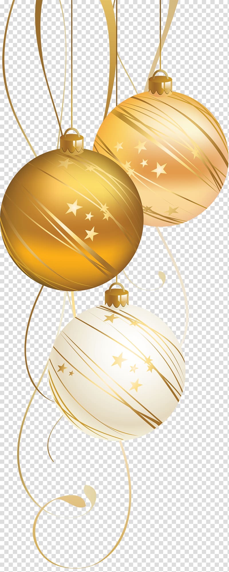 golden christmas ball transparent background PNG clipart