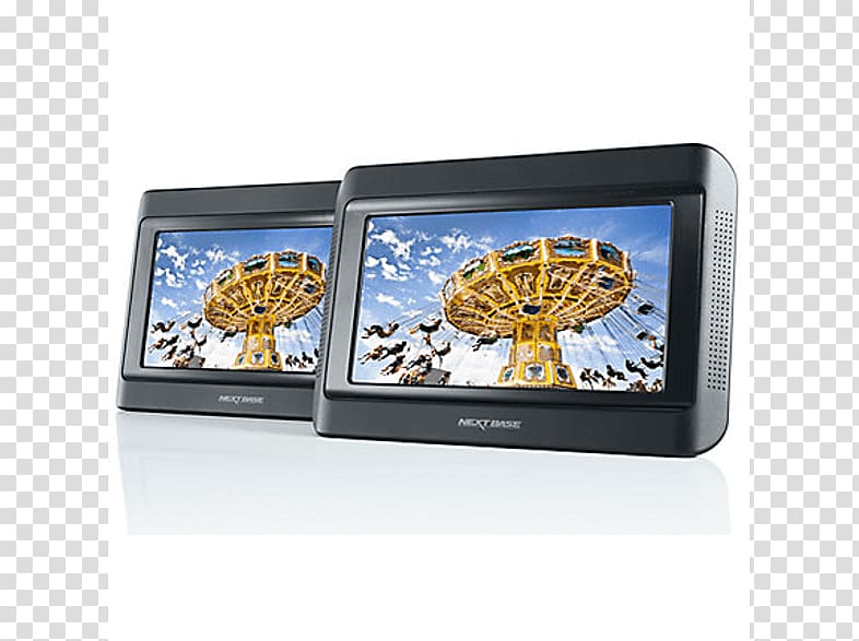 Car Nextbase Click & Go 9 Twin Screen Portable Dvd Player Laptop, car transparent background PNG clipart