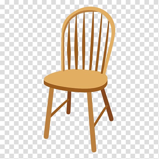 Dining room Windsor chair Wood Furniture, chair transparent background PNG clipart