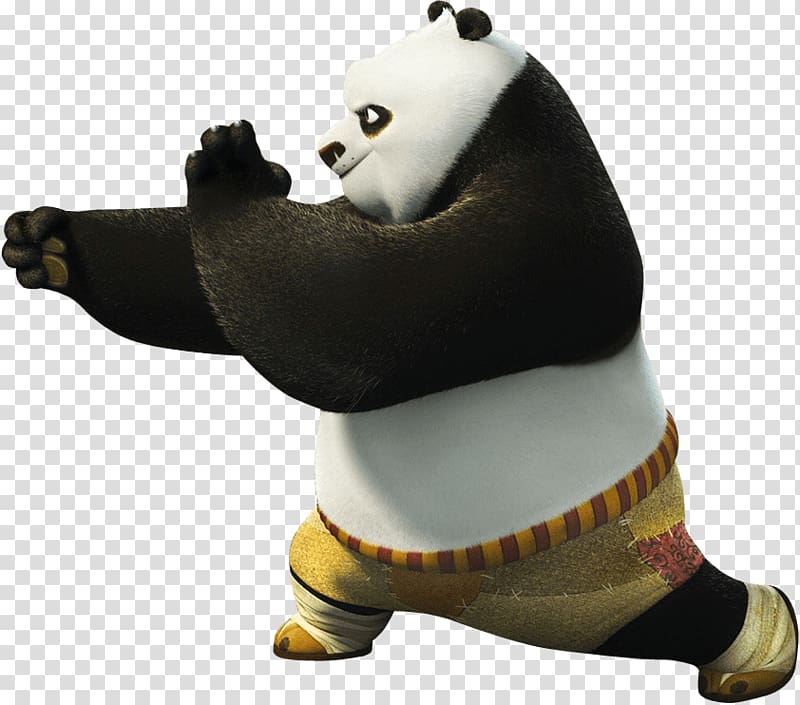 Kungfu Panda Po, Kung Fu Panda Left Fighting transparent background PNG clipart
