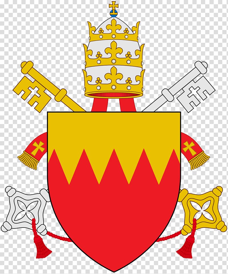 Papal coats of arms Pope Coat of arms Wikipedia Escutcheon, Uss O\'callahan transparent background PNG clipart