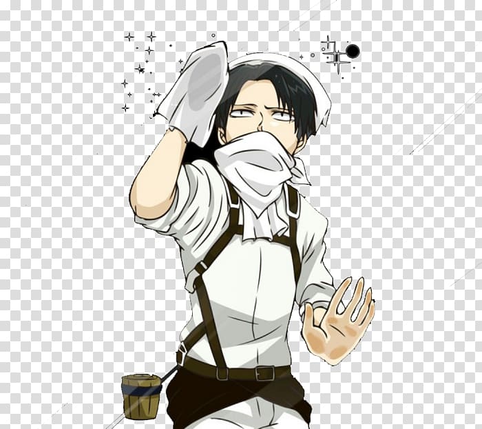 Eren Yeager Mikasa Ackerman Levi Attack on Titan Lock screen, cosplay transparent background PNG clipart