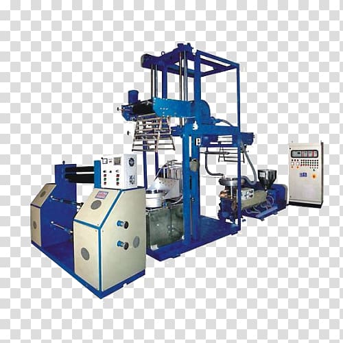 Film blowing machine Extrusion Shrink wrap plastic, Sunbeam Engineers Pvt Ltd transparent background PNG clipart