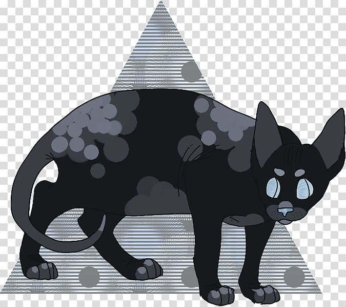 Whiskers Dog Cat Black Snout, hairless cat transparent background PNG clipart