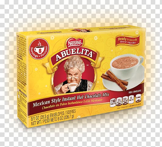 Hot Chocolate Mexican cuisine Abuelita Tea, hot chocolate mix transparent background PNG clipart