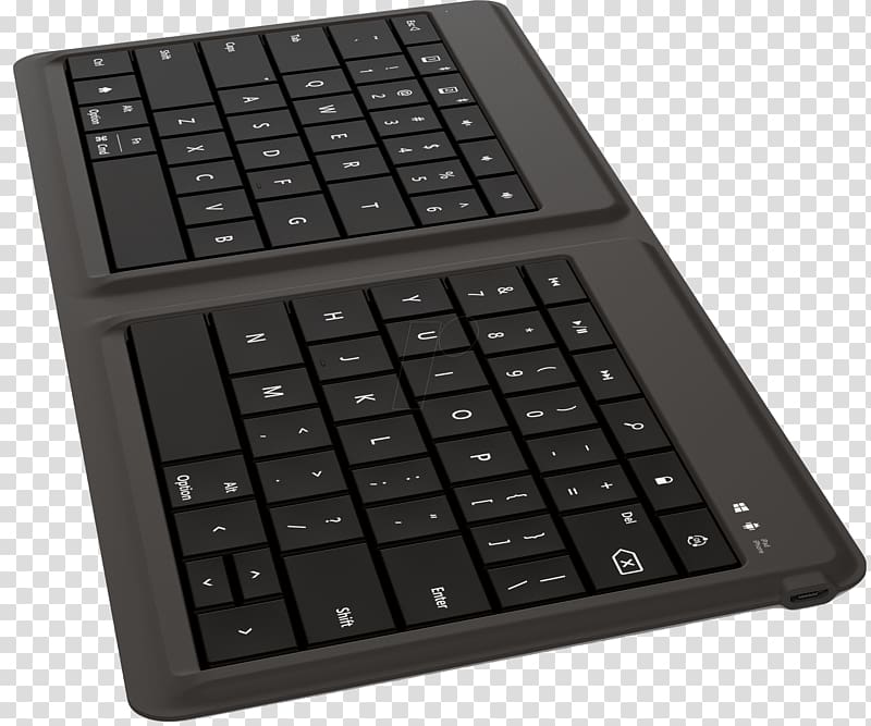 Computer keyboard Tablet Computers Microsoft Wireless, keyboard transparent background PNG clipart