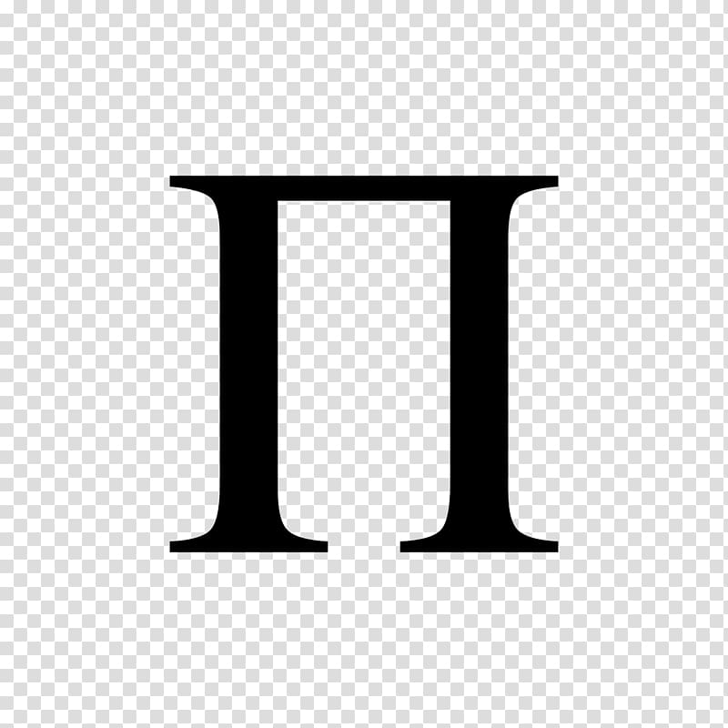 Pi Mathematics Greek alphabet nth root, pi transparent background PNG clipart