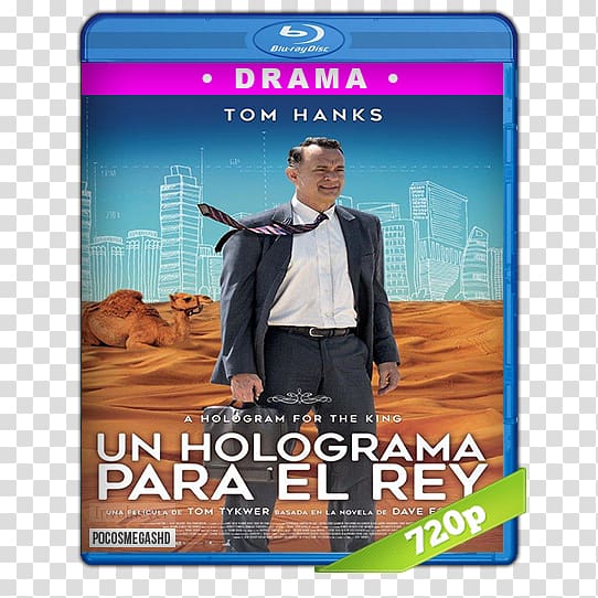 Text Plakat naukowy A Hologram for the King, Tom Hanks transparent background PNG clipart