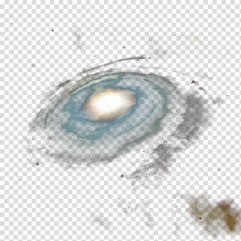 white and black smoke, Spiral galaxy transparent background PNG clipart