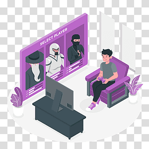 illustration, Select player, game, online, player, hobby, choice, play, fun transparent background PNG clipart thumbnail