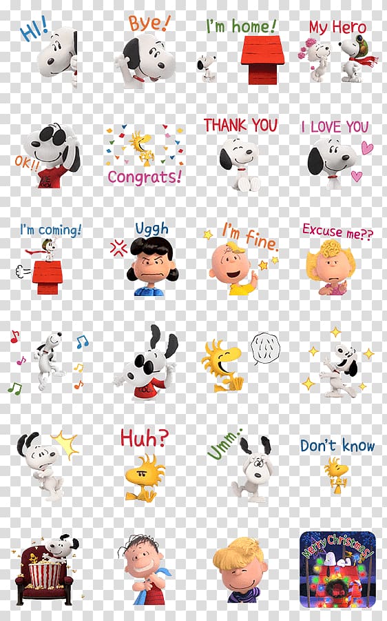 Snoopy Charlie Brown Wood Little Red-Haired Girl Sticker, youtube transparent background PNG clipart
