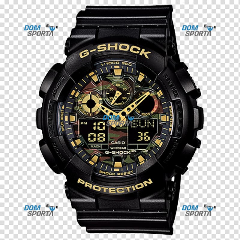 Watch G-Shock GA100 Casio G-Shock Frogman, watch transparent background PNG clipart