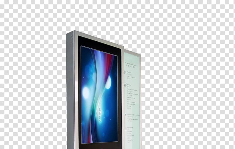 Flat panel display Market sector Electronics, design transparent background PNG clipart