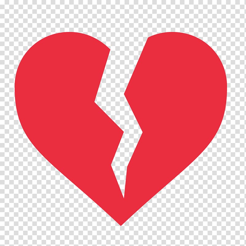 Broken heart , broken heart transparent background PNG clipart