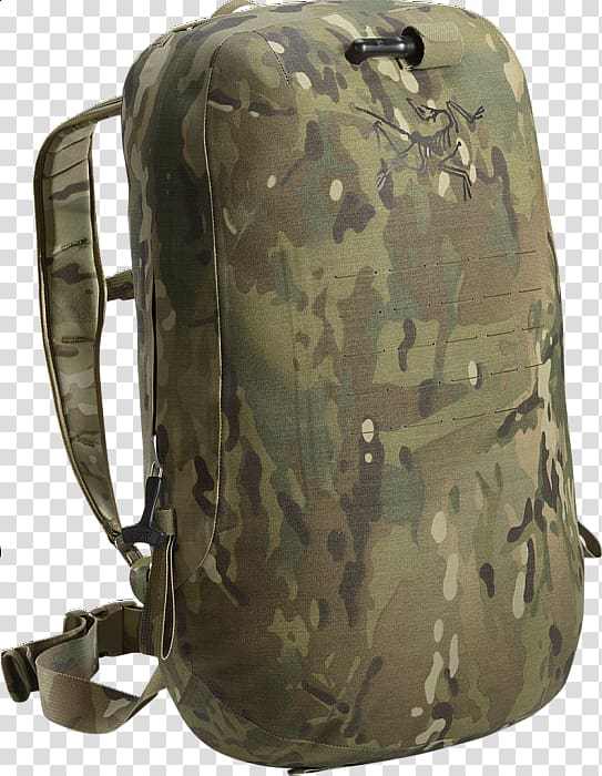 Arc\'teryx Backpack MultiCam Bag Military, backpack transparent background PNG clipart
