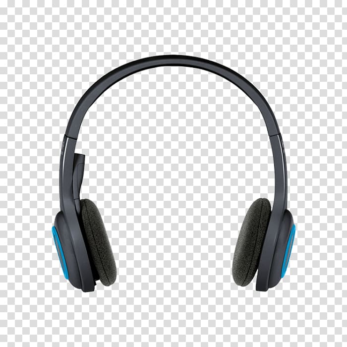 Xbox 360 Wireless Headset Microphone Logitech H600 Headphones, black headphones transparent background PNG clipart