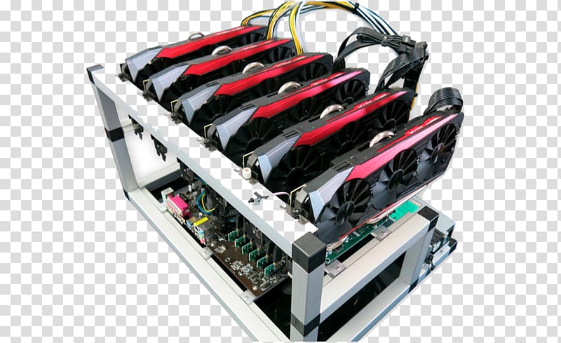 Ethereum Mining rig Bitcoin Litecoin Cryptocurrency, bitcoin transparent background PNG clipart