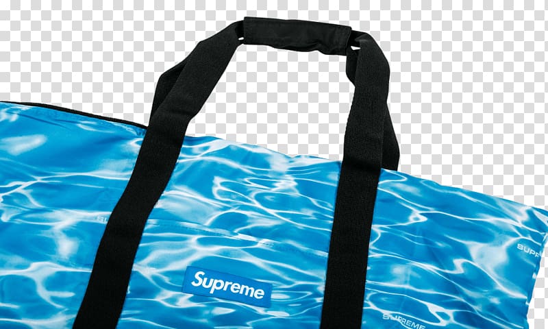 Handbag plastic Turquoise Tote bag, blue ripple transparent background PNG clipart