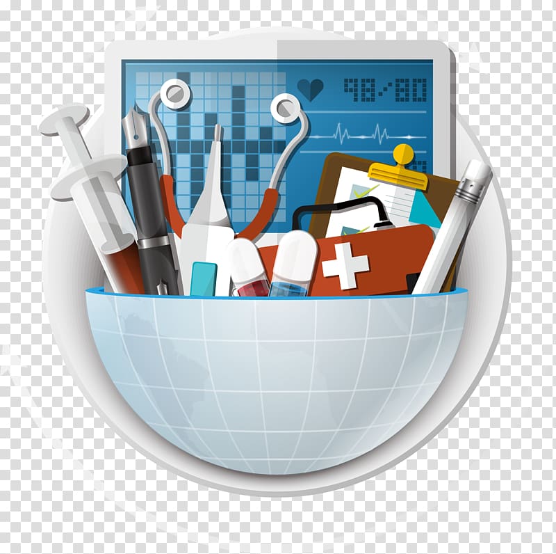 Medicine Graphic design Diagram Illustration, Hand drawn blue ball syringe transparent background PNG clipart