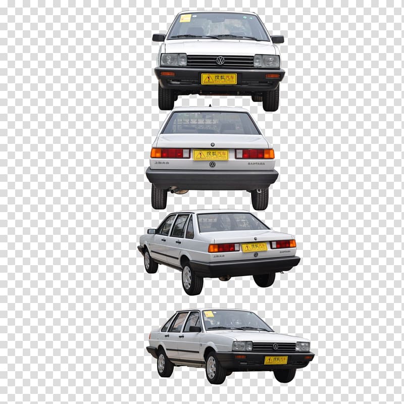 Compact car Volkswagen Santana Volkswagen Polo GTI, Coach car a row of cars transparent background PNG clipart