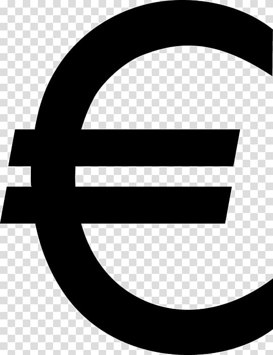 Euro sign Currency symbol , euro transparent background PNG clipart