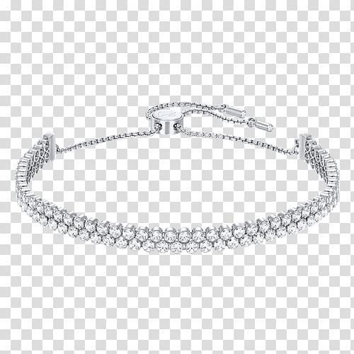 Swarovski Subtle Bracelet Swarovski Subtle Bracelet Jewellery Swarovski Subtle Double Bracelet White, Jewellery transparent background PNG clipart