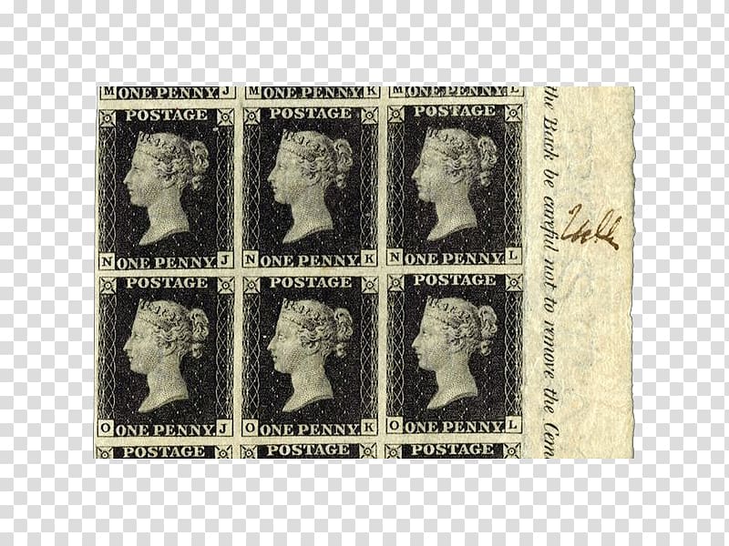 Penny Black United Kingdom Postage Stamps Stamp collecting, united kingdom transparent background PNG clipart