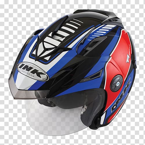 Bicycle Helmets Lacrosse helmet Motorcycle Helmets Ski & Snowboard Helmets, red ink transparent background PNG clipart