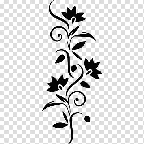 Tattoo Sticker Wall decal Floral design, flower transparent background ...