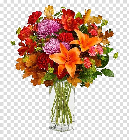 Flower bouquet Floristry Teleflora Floral design, fall flowers transparent background PNG clipart