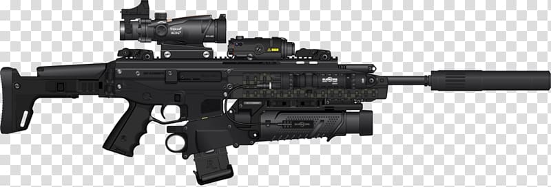 Remington adaptive combat rifle Firearm American College of Radiology 6.8mm Remington SPC, assault rifle transparent background PNG clipart