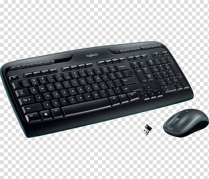 Computer keyboard Computer mouse Wireless keyboard Logitech, number keyboard transparent background PNG clipart