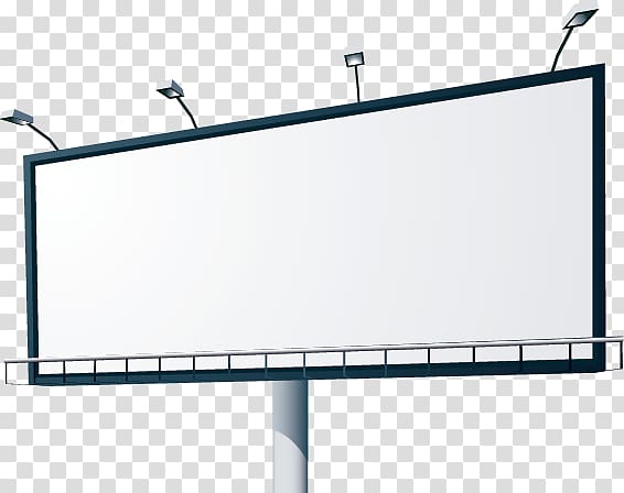 blank billboard clipart