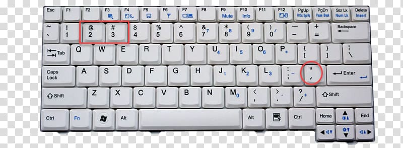 Computer keyboard Laptop Space bar Keyboard layout Shift key, Australian Dollar transparent background PNG clipart