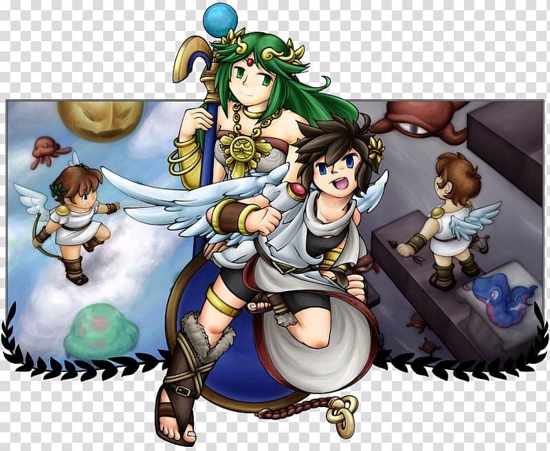 Kid Icarus: Uprising Kid Icarus: Of Myths and Monsters Medusa Super Smash Bros. Brawl, medusa kid icarus transparent background PNG clipart