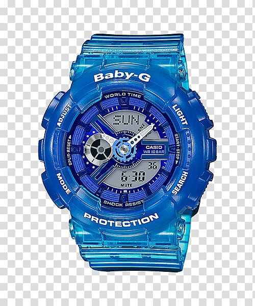 Casio BABY-G BA110 G-Shock Original GA-700 Watch Casio LA670W, watch transparent background PNG clipart