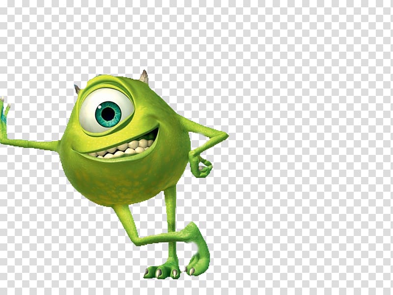 Mike Wazowski James P. Sullivan Pixar Animated film Monster, monster transparent background PNG clipart
