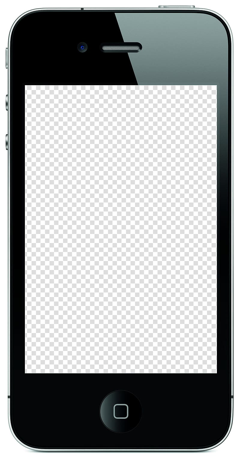 black iPhone 4, iPhone 4S iPhone 5 Responsive web design Template, Iphone Background transparent background PNG clipart