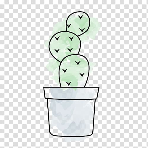 Cactaceae Flowerpot Plant, cactus transparent background PNG clipart