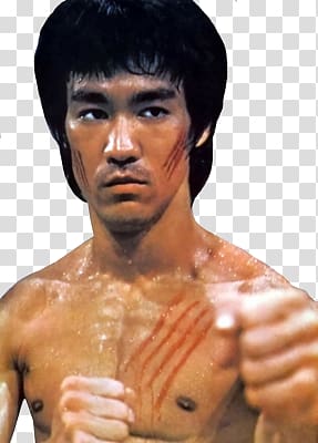 Bruce Lee transparent background PNG clipart