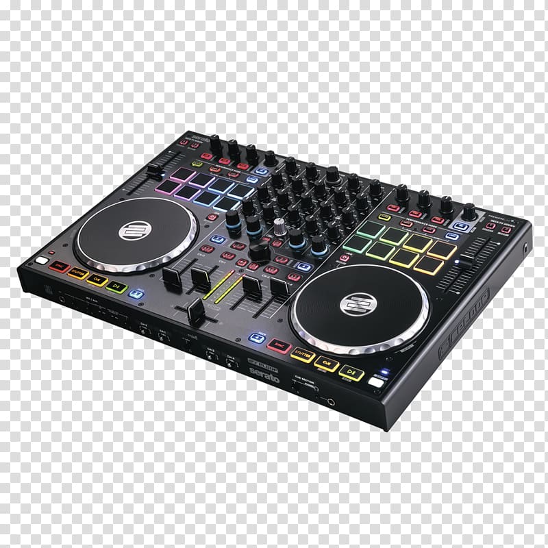 Dj Mix Pad DJ controller Disc jockey Computer DJ Audio Mixers, dj controller transparent background PNG clipart