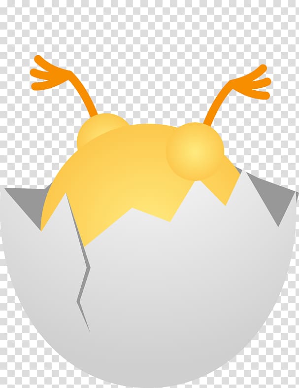 Chicken , Cute cartoon chick egg shell eggs broken shell transparent background PNG clipart